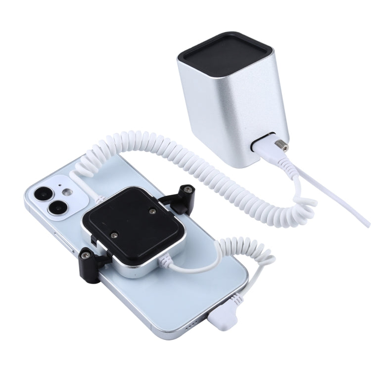 Aluminum Shell Square-column Anti-theft Alarm Stand Security System Burglar Alarm / Anti-theft Alarm Display Holder for iPhone & iPod with 8-Pin Port, Square-column 8-Pin Aluminum Shell Square-column Anti-theft Alarm Stand Security System Burglar Alarm / Anti-theft Alarm Display Holder for iPhone & iPod with 8-Pin Port, Square-column 8-Pin